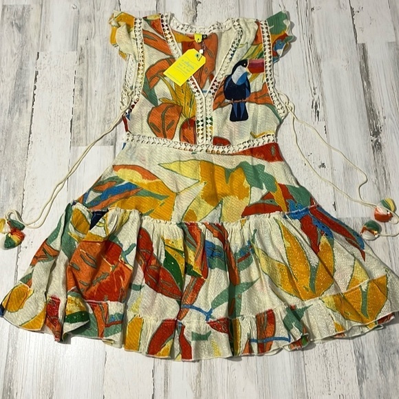 FARM Rio Dresses & Skirts - Farm Rio Brazil Toucan Dress Size P NWT